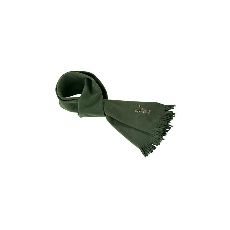 Echarpe RISERVA avec broderie Cerf - Vert Echarpe RISERVA avec broderie Cerf - Vert