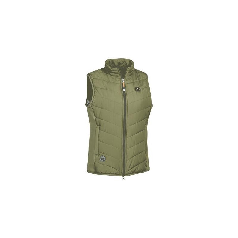 Gilet Chauffant Femme PROHUNT Hybride - Kaki