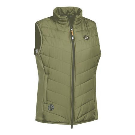 Gilet Chauffant Femme PROHUNT Hybride - Kaki