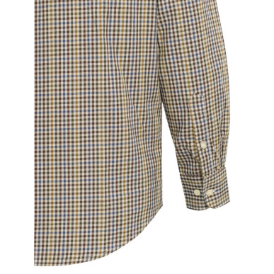 Chemise BERETTA Bryggen – Abricot/Bordeaux
