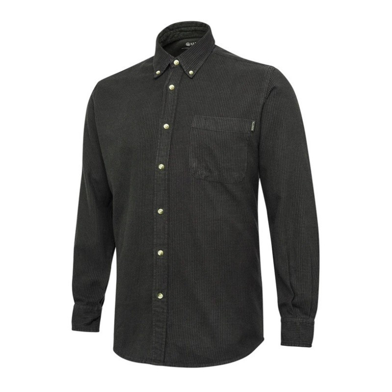 Chemise BERETTA Wood Pied de Poule – Vert Mousse
