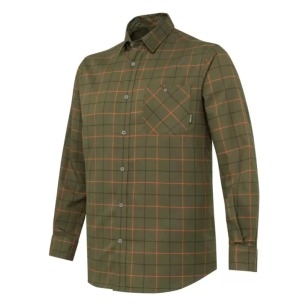 Chemise BERETTA Jargo Stretch – Green Pumpkin Check