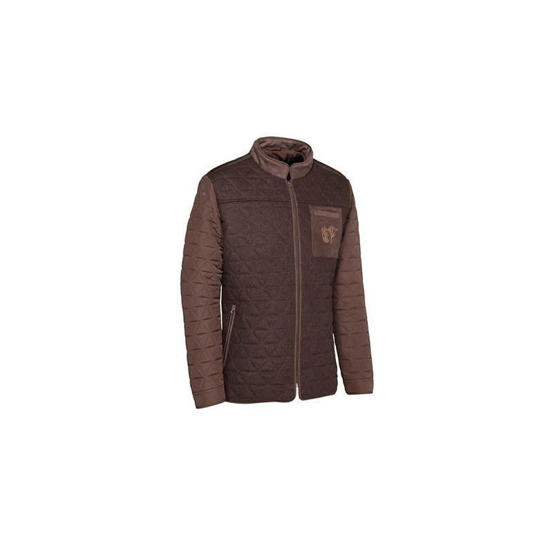 Veste matelassée bi-matière CLUB INTERCHASSE Balderic Veste matelassée bi-matière CLUB INTERCHASSE Balderic