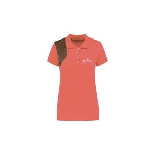 POLO FEMME STEFFIE CORAIL-JUMFIL - L