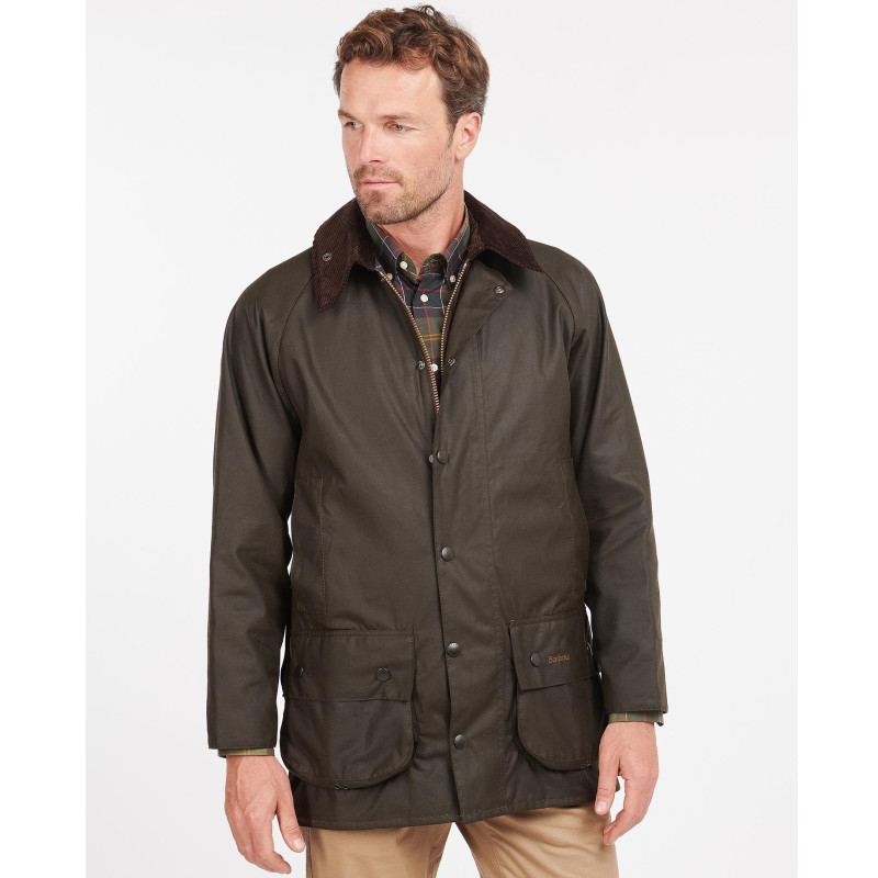 VESTE CLASSIC BEAUFORT WAX OLIVE - BARBOUR - 38