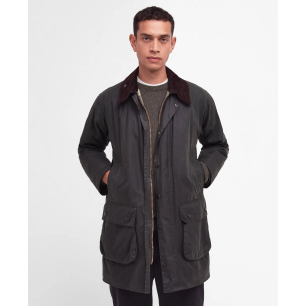 VESTE BORDER WAX SAGE - BARBOUR - 40