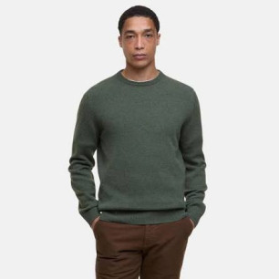 Pull Col Rond Barbour Olive L