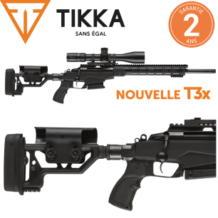 TIKKA T3x Tactical A1 Cal. .308 Winchester – Carabine à verrou tactique de précision