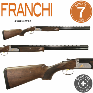 Franchi Feeling Acier Élégante Ejecteurs Cal. 12/76 – Canons 71 cm – Fusil superposé de chasse